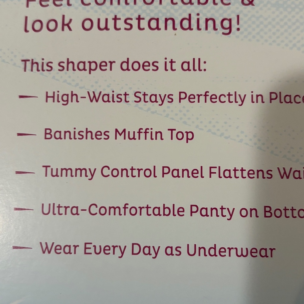 NIP Spanx Body Shaper Super Firm Control High Waist Panty size 6 F Tummy Control - Picture 4 of 8